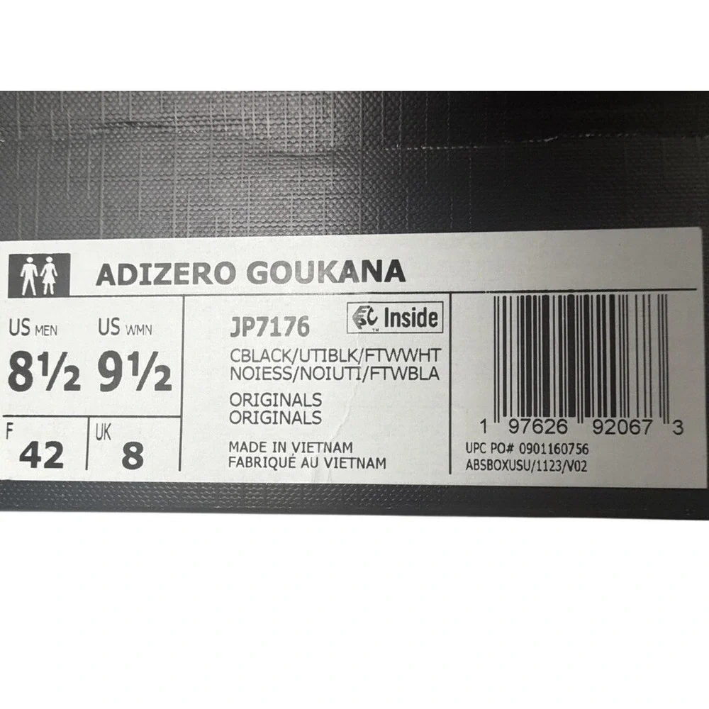 Adidas Unisex's Adizero Goukana Light Yellow Running Shoes Size 8.5 New